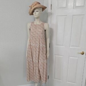 Max Studio Pink Halter Sundress